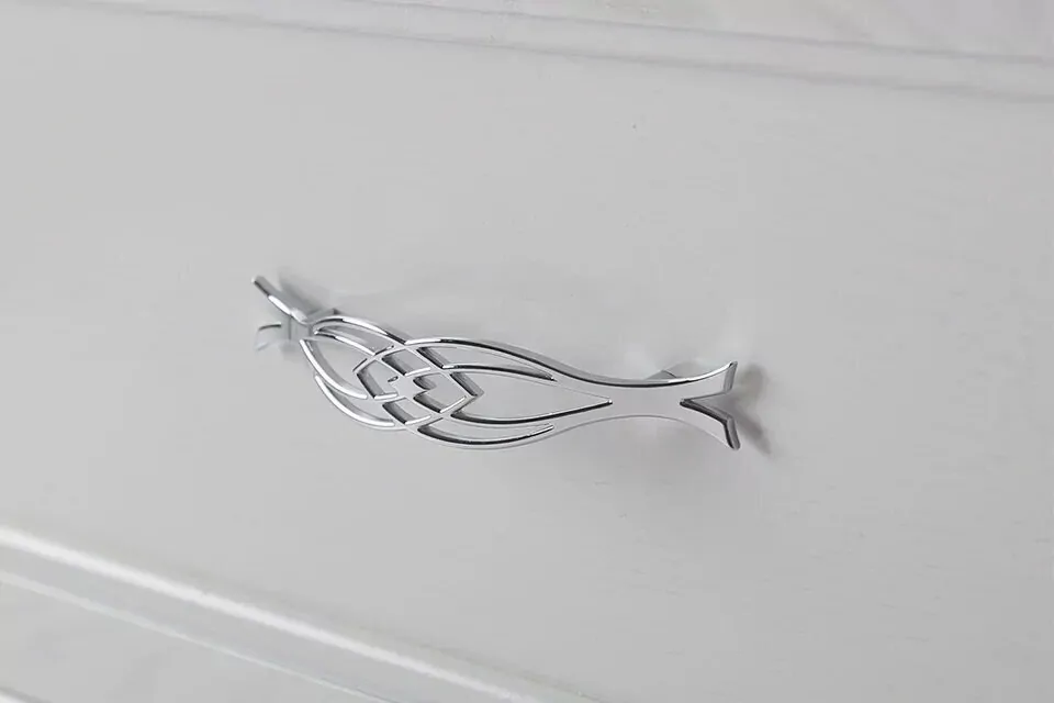 Мебель для ванной ASB Woodline Модерн 85 комплект, напольный, белый, патина серебро