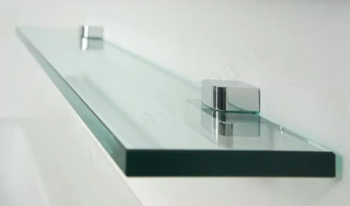 Полка Alavann Glass 70 см хром от магазина Vanna-Vanna.ru!