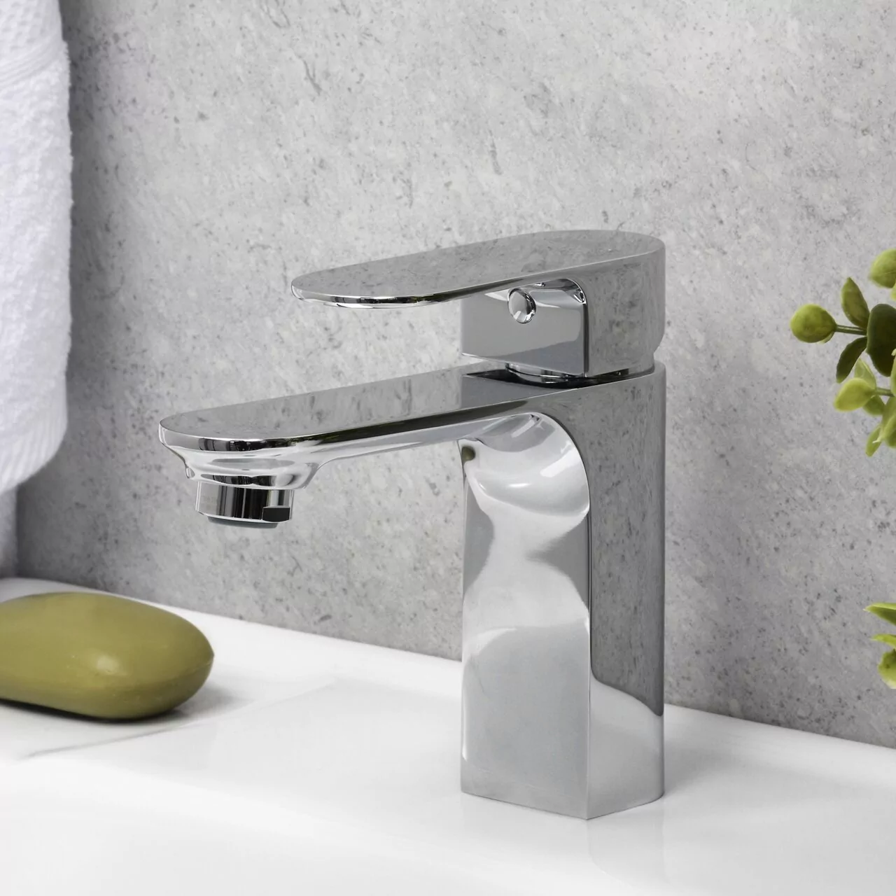 Смеситель для раковины WasserKraft Dinkel 5803 хром