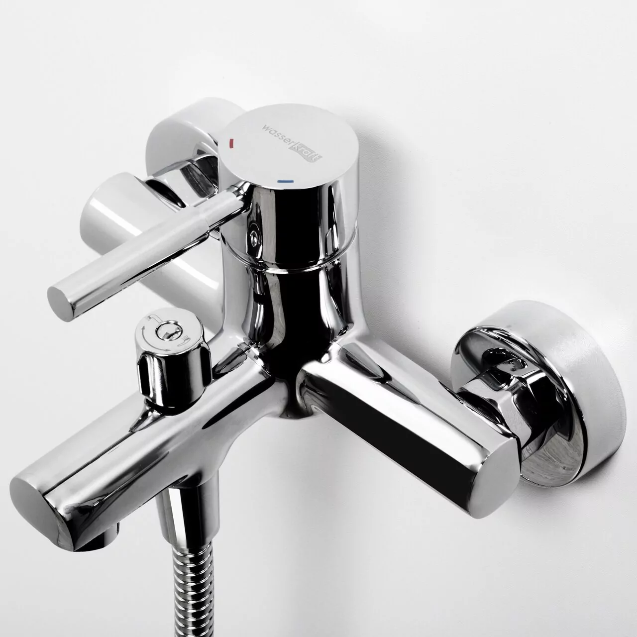 Смеситель для ванны WasserKraft Main 4101 хром