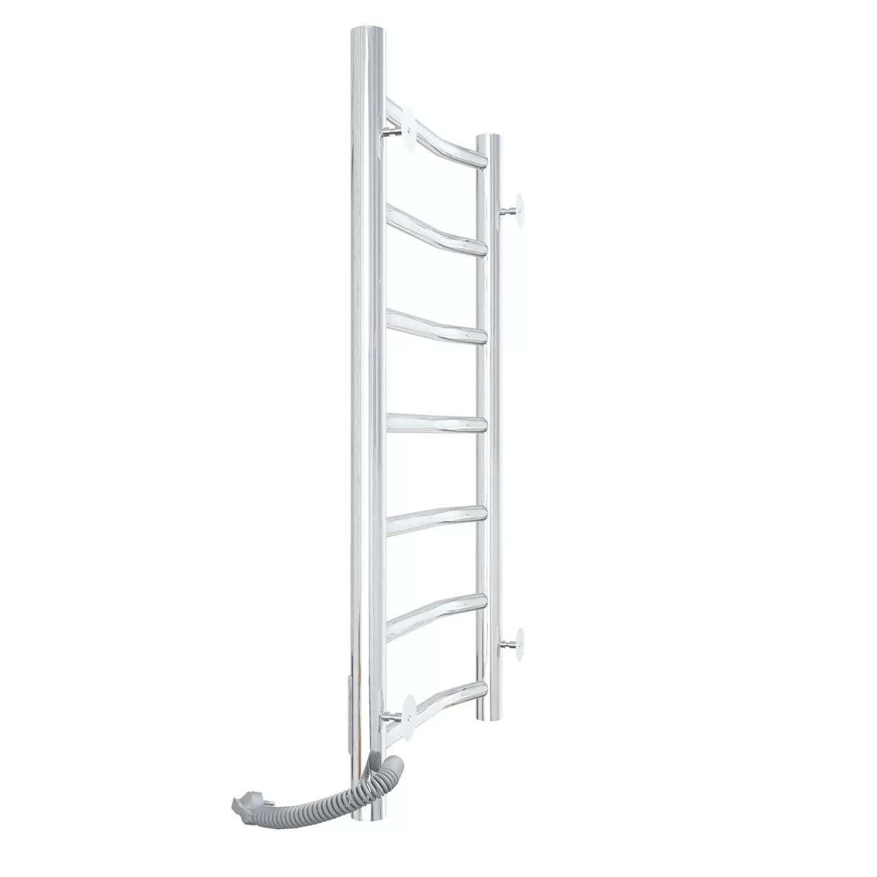 Полотенцесушитель электрический Laris Виктория П7 400х700 с терморегулятором, правый, хром