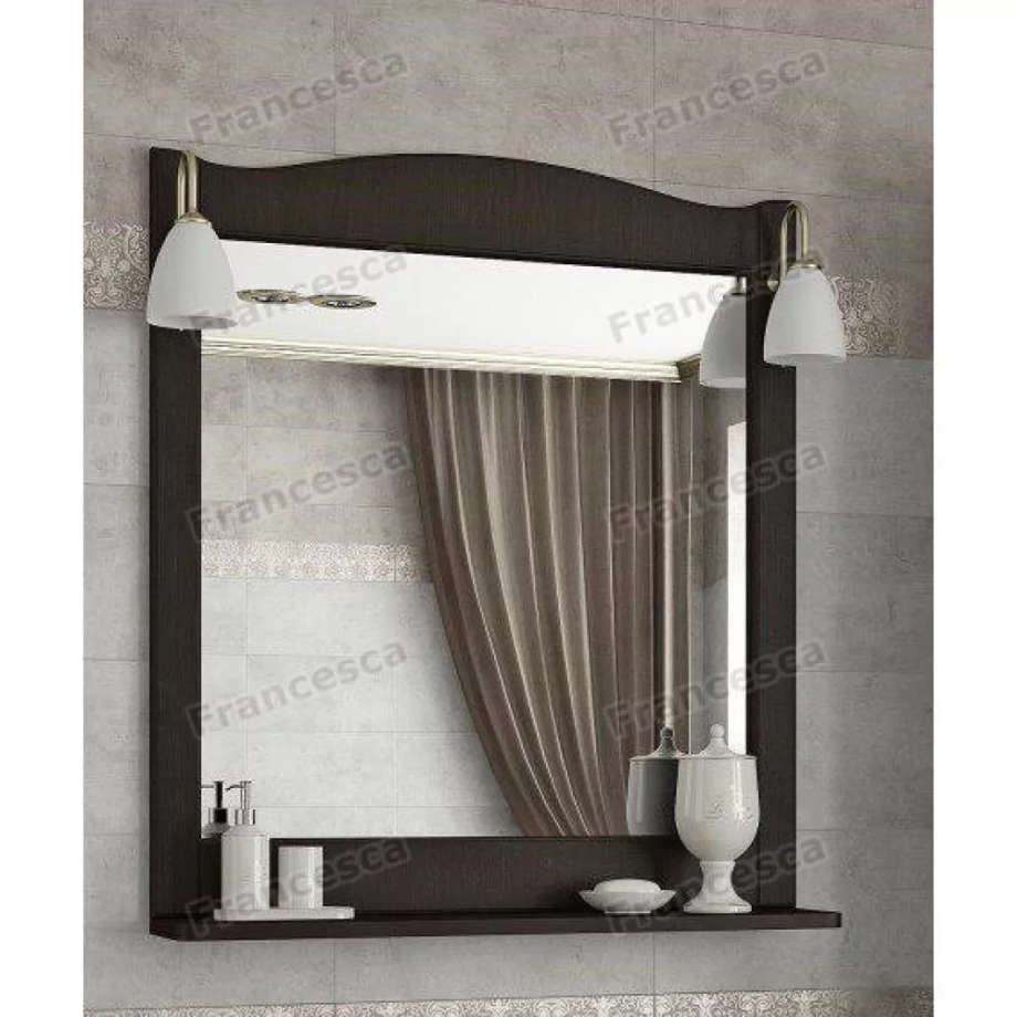 Зеркало Francesca Империя П 70 свет, венге