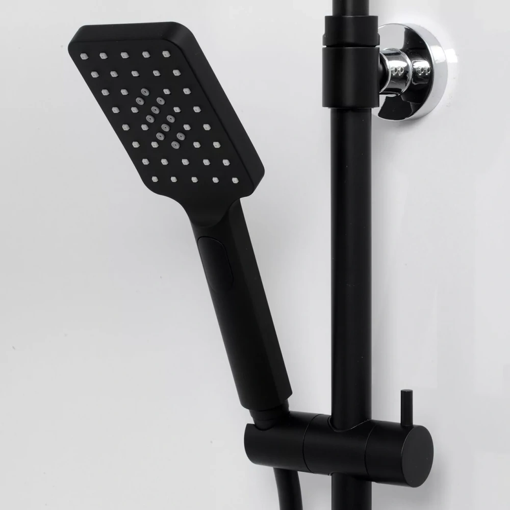 Душевая стойка WasserKraft Abens A11401 Thermo черный Soft-touch от магазина Vanna-Vanna.ru!