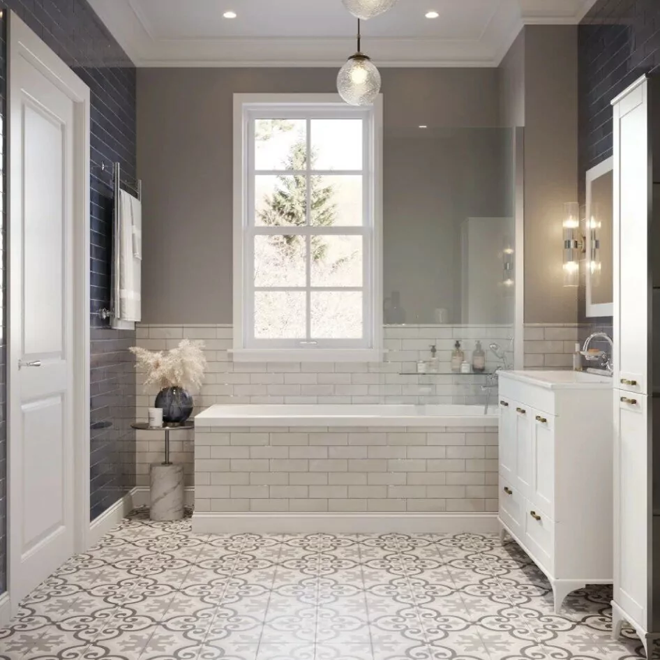 Тумба с раковиной Sanflor Ванесса 105 напольная, белая от магазина Vanna-Vanna.ru!