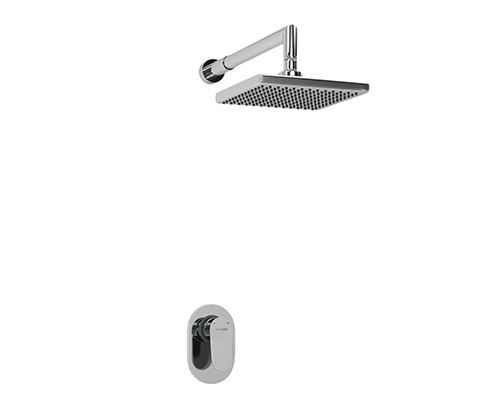 Душевой комплект WasserKraft Donau A12028 хром