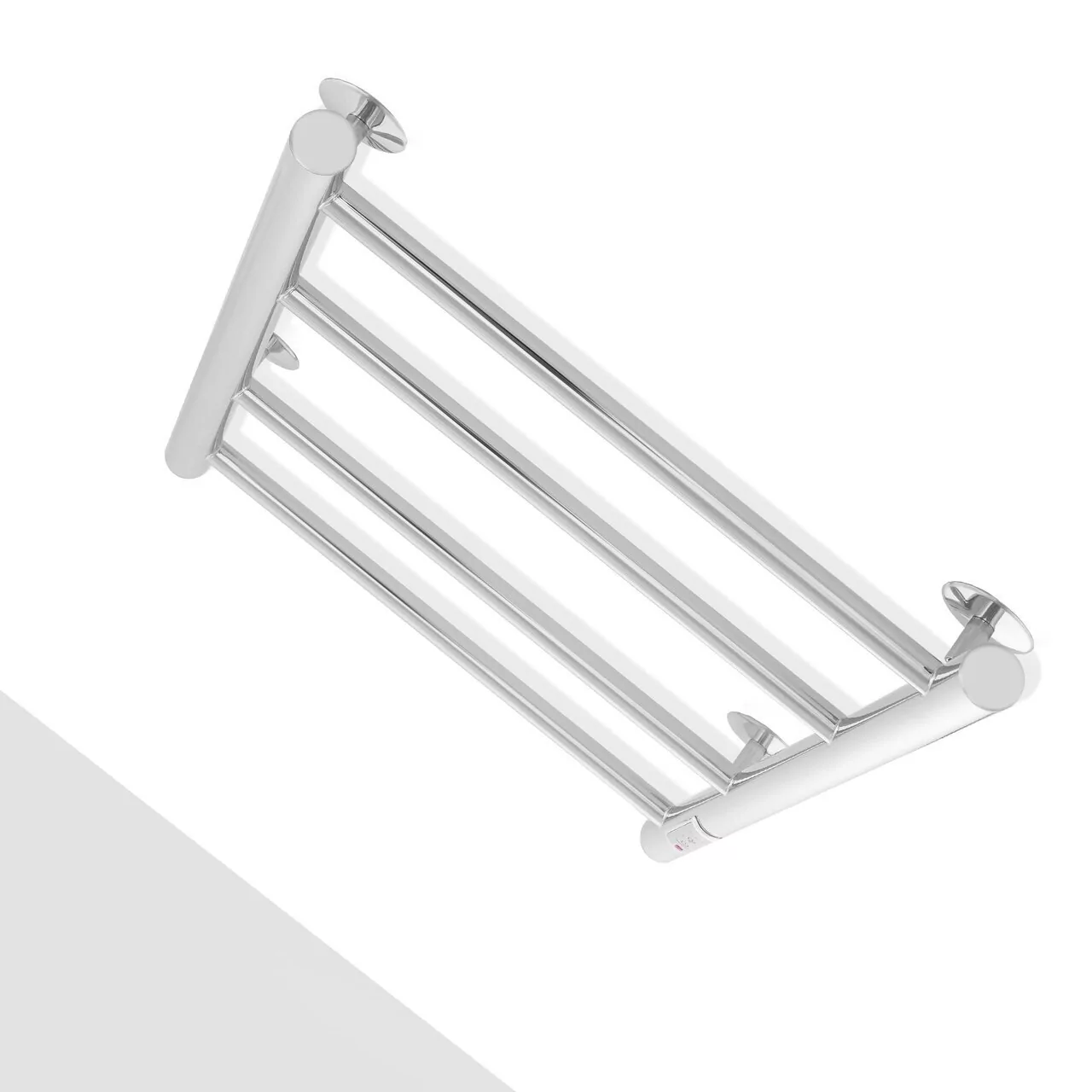 Полотенцесушитель электрический Energy Round 600x400 с таймером, хром