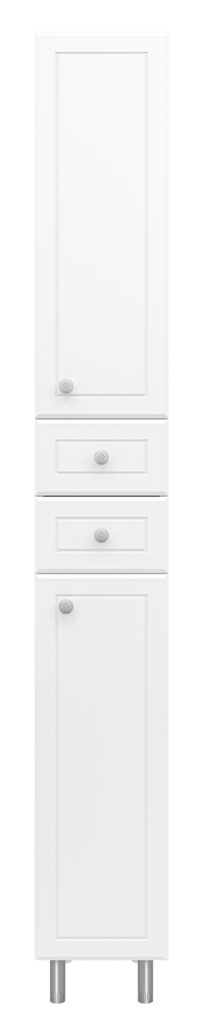 Пенал Misty Мисти 26 напольный, R, белый