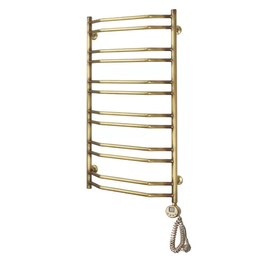 Полотенцесушитель электрический Domoterm Лаура П12 500x985 АБР ER, античная бронза