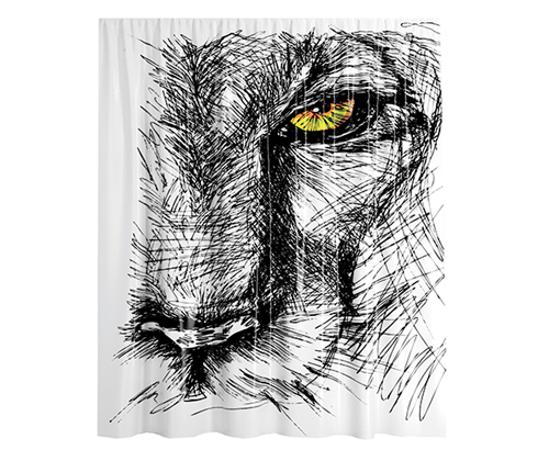 Тканевая шторка Wasserkraft Isar SC-73101