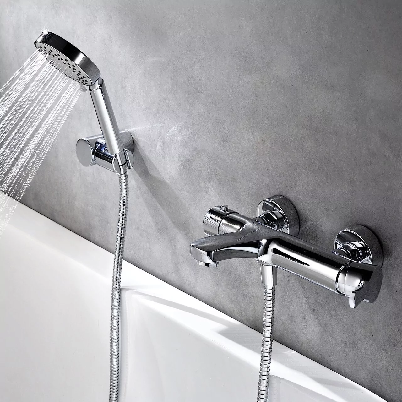 Смеситель для ванны WasserKraft Berkel 4801 хром