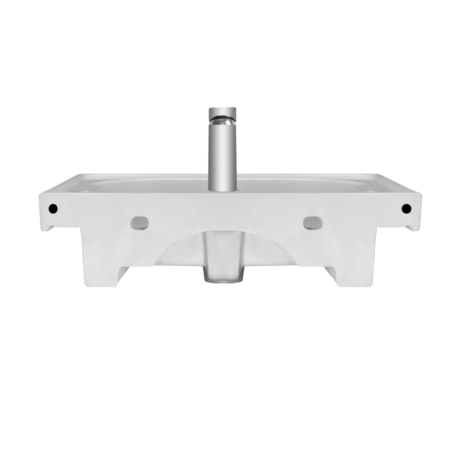 Тумба подвесная Aquaton Ар-Деко 65 с раковиной Нео 65, 2 ящика, серый кобальт