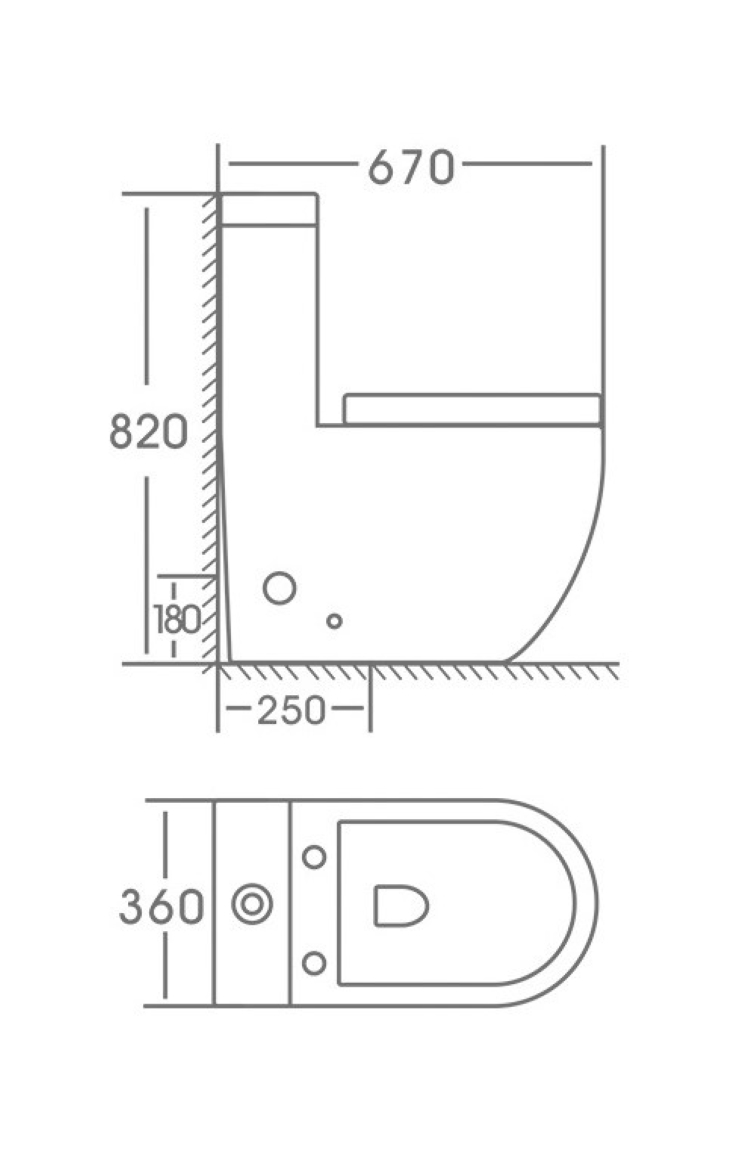 Унитаз Stella Polar Севилья KN6299000 напольный, белый