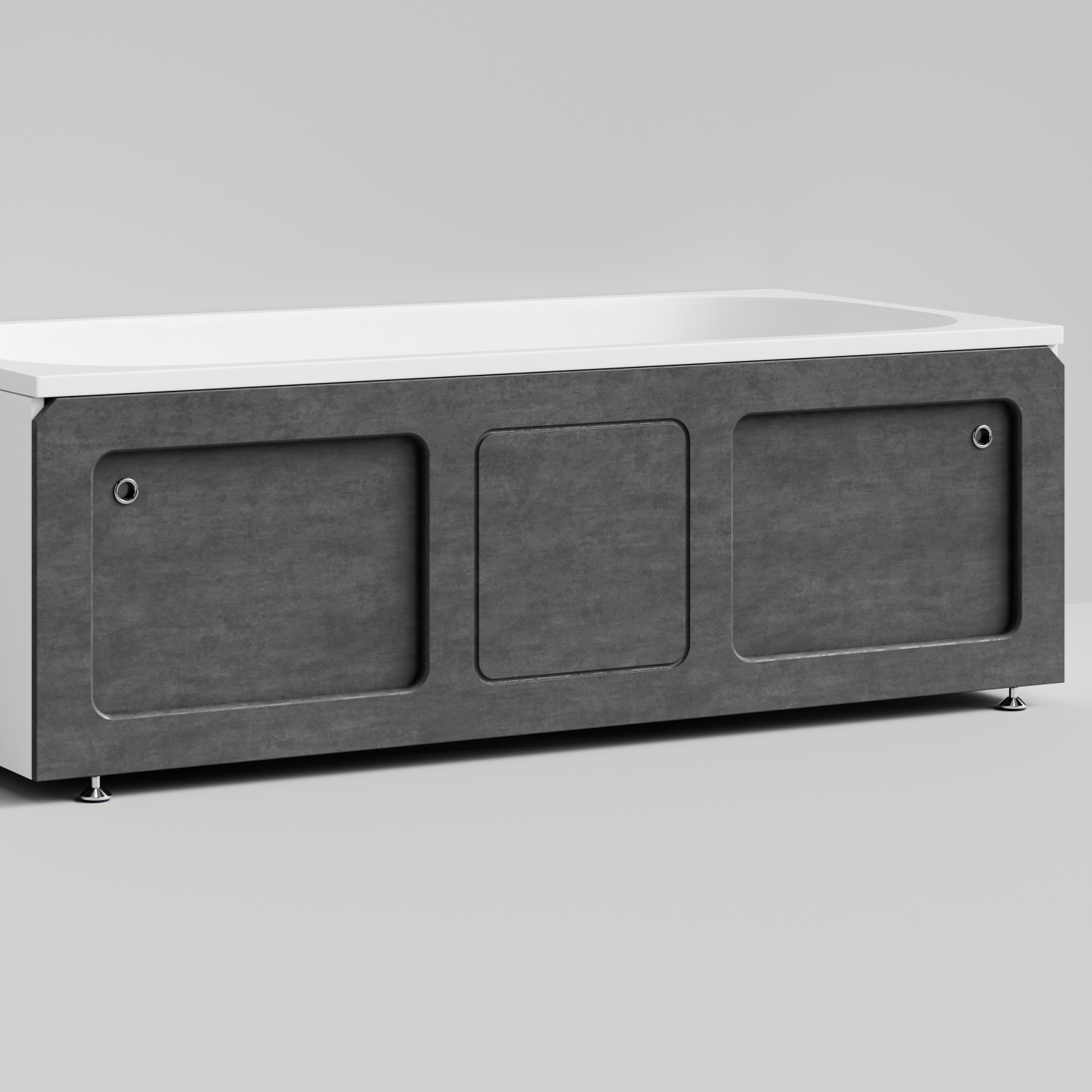 Экран под ванну Vod-ok Хит 170 раздвижной Серый камень