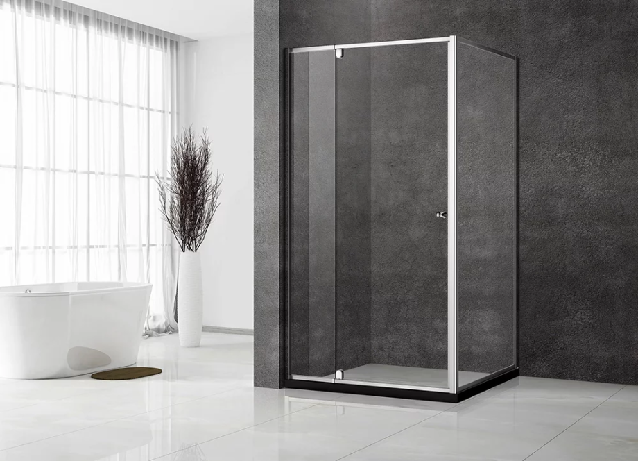 Душевой угол Veconi Rovigo RV-032, 700х800х1950, хром, стекло прозрачное