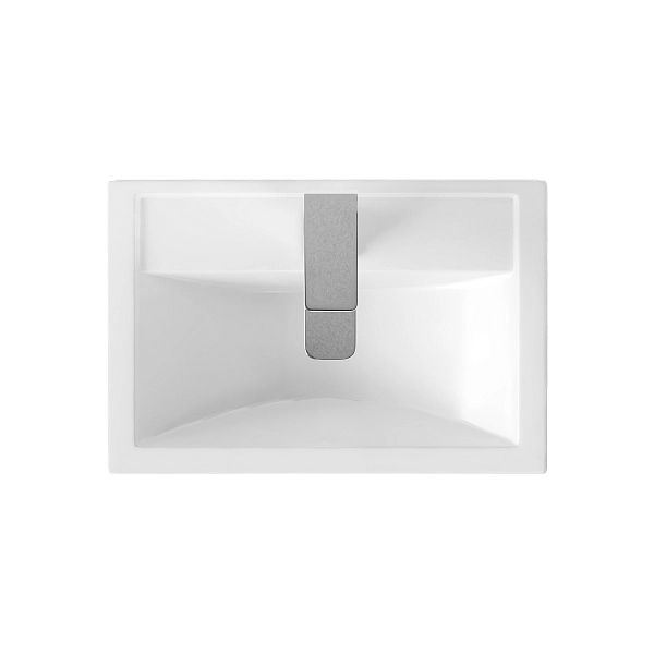 Тумба напольная 1Marka Aris 70Н 2я с раковиной Como 70, 2 ящика, белый