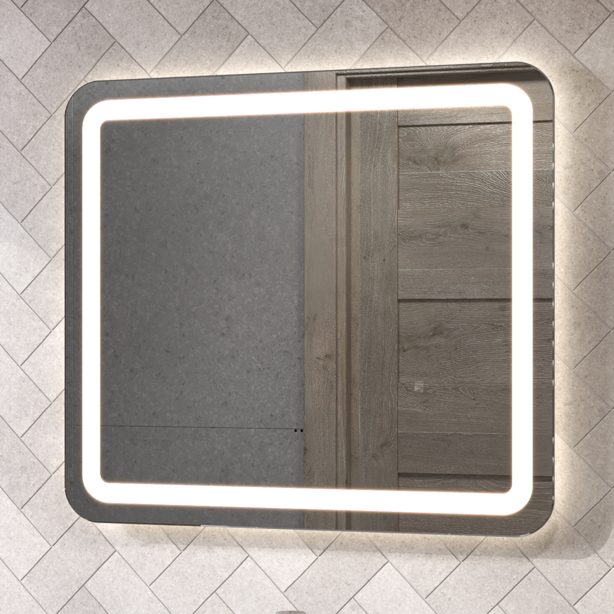 Зеркало Vigo Jess Classic 800 свет, сенсор