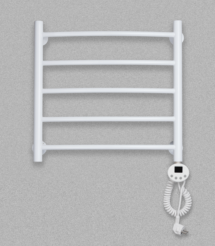 Полотенцесушитель электрический Domoterm Калипсо П5 500x500 R, белый матовый