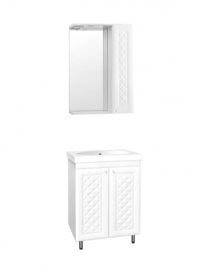 Мебель для ванной Style Line Канна 60 Люкс комплект, напольный, белый