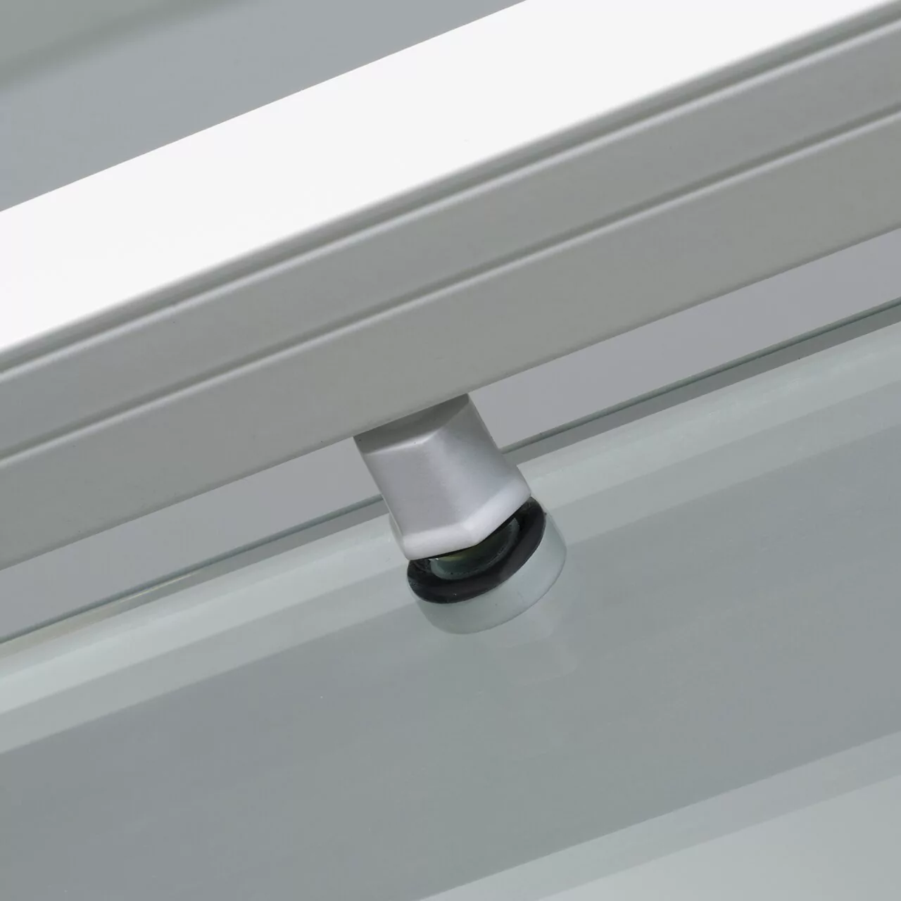 Душевой уголок WasserKraft Rhin 44S19 100х100 квадратный, без поддона, прозрачное стекло, белый