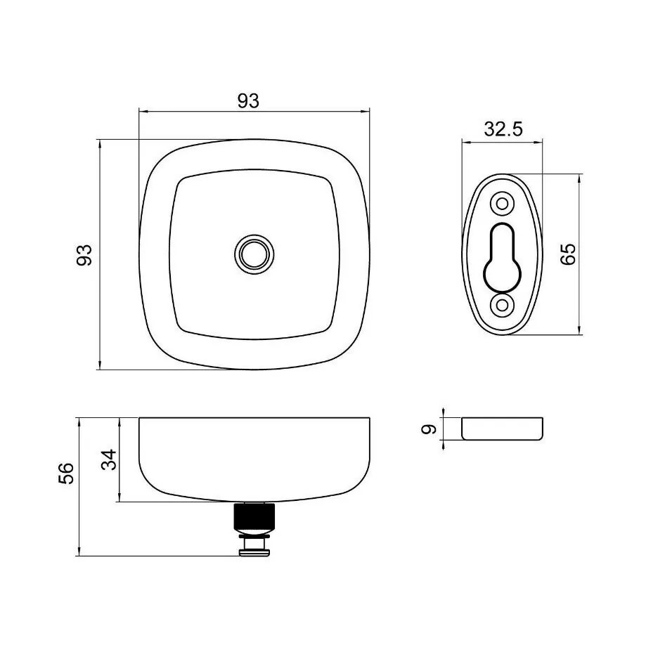 Сушилка для белья Timo Selene 14075/03 черный матовый