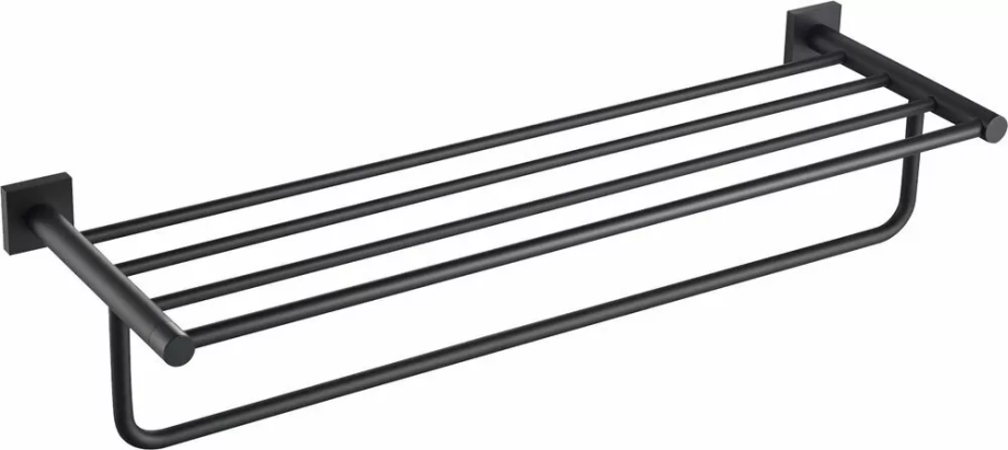 Полка для полотенец Timo Selene 12058/03 черный матовый