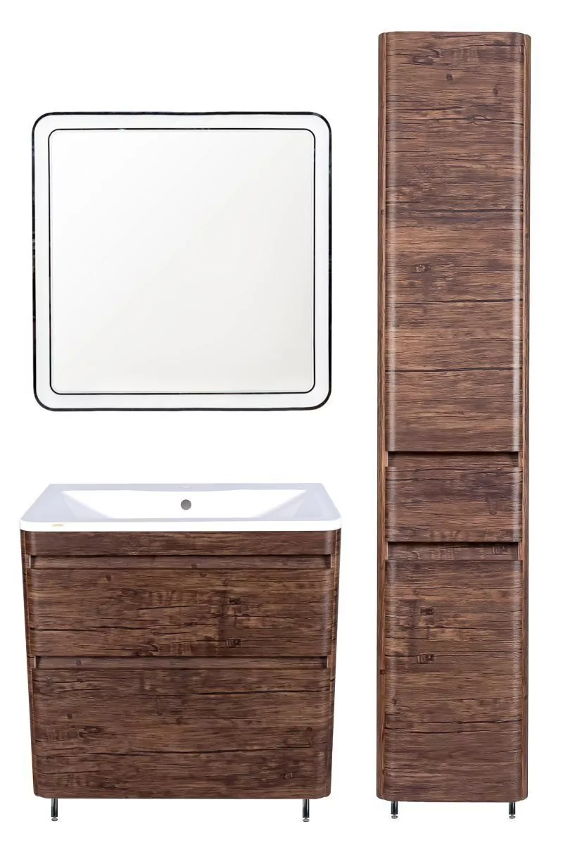 Зеркало Style Line Атлантика 60 сенсор, свет, часы от магазина Vanna-Vanna.ru!