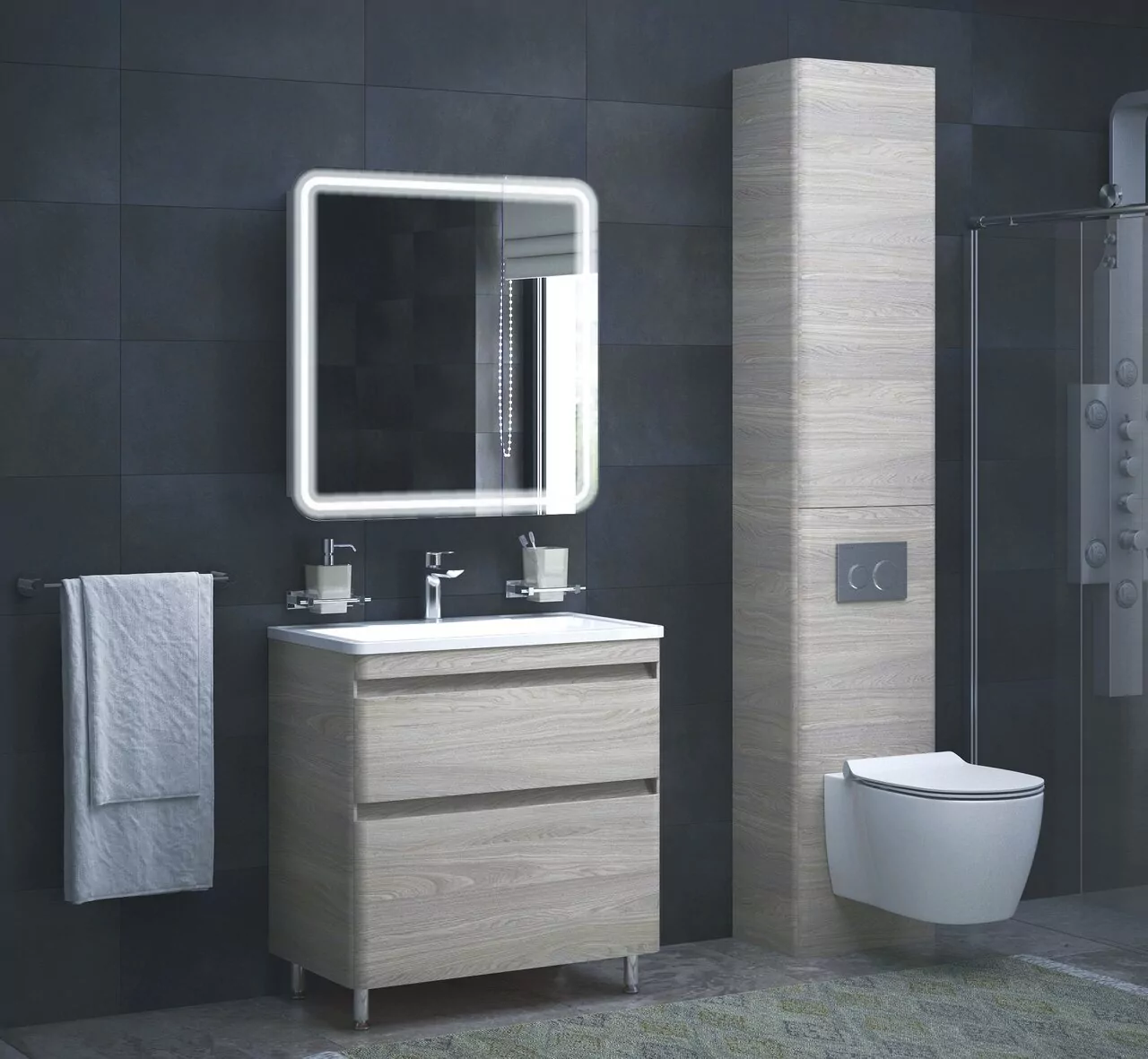 Раковина Madera Adel 100 белая