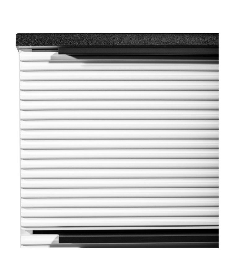 Тумба подвесная Runo Орлеан 70 с раковиной PALLA (D41), белый/чёрный