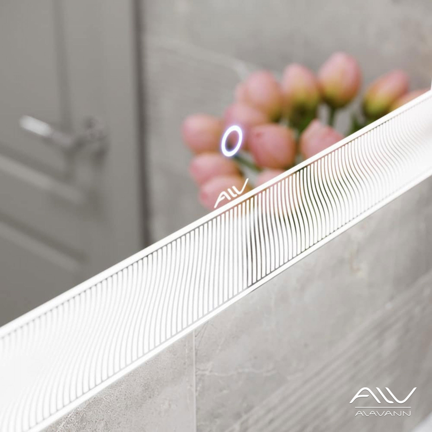 Зеркало Alavann Classic 80 свет, сенсор