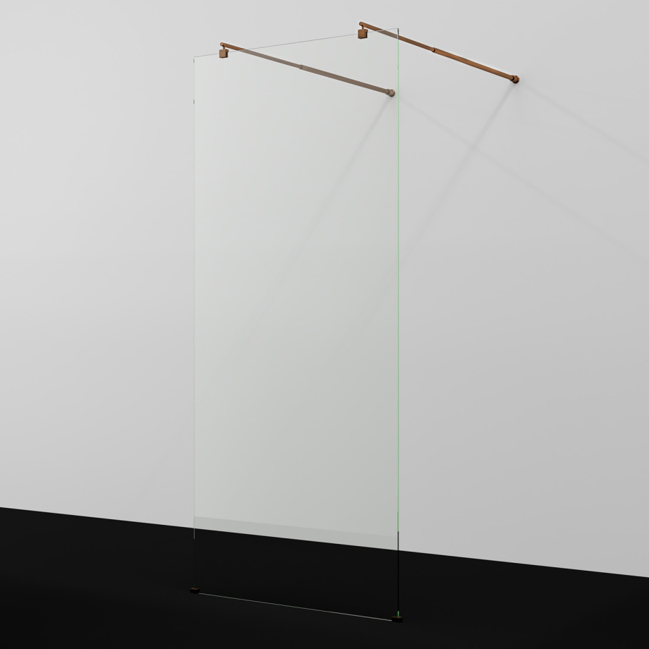 Душевая перегородка WasserKRAFT Vechte 60W39RG розовое золото