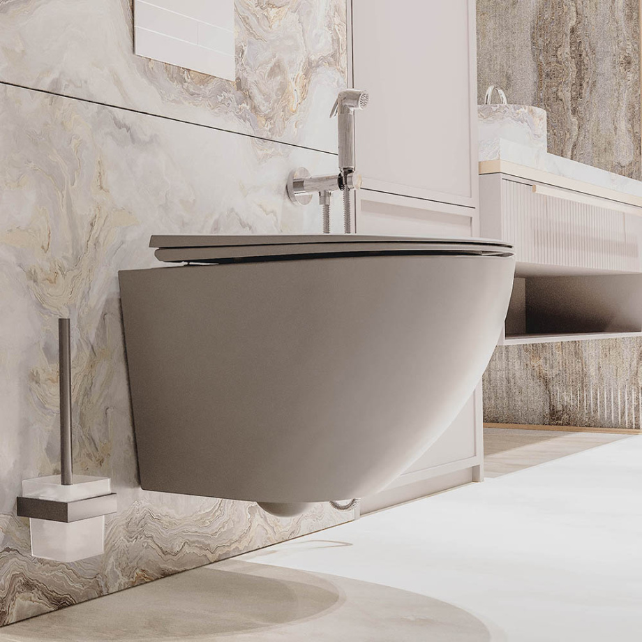 Унитаз подвесной Veconi Moro VMO-48TGr