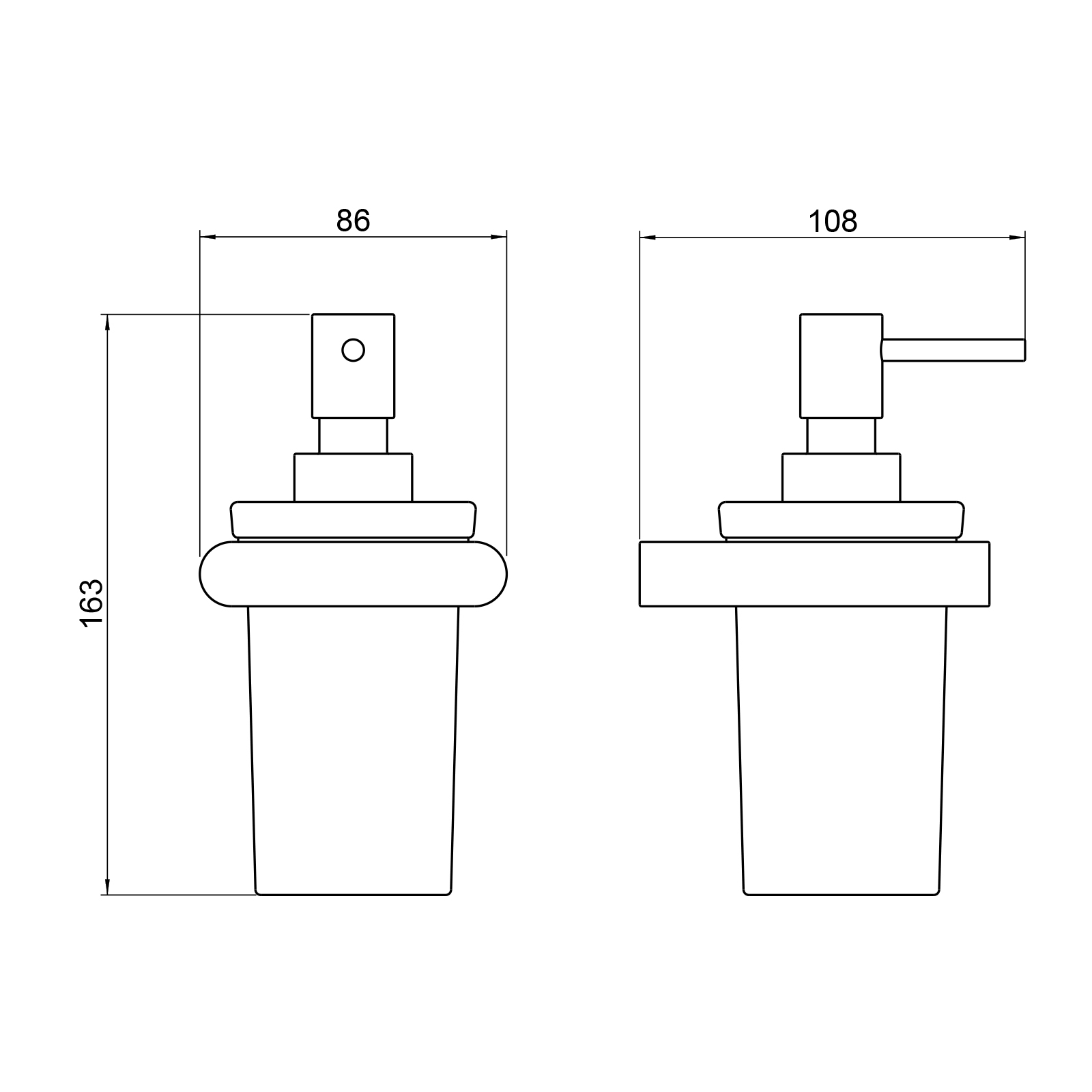 Дозатор Timo Luiro 18439/03 золото матовое
