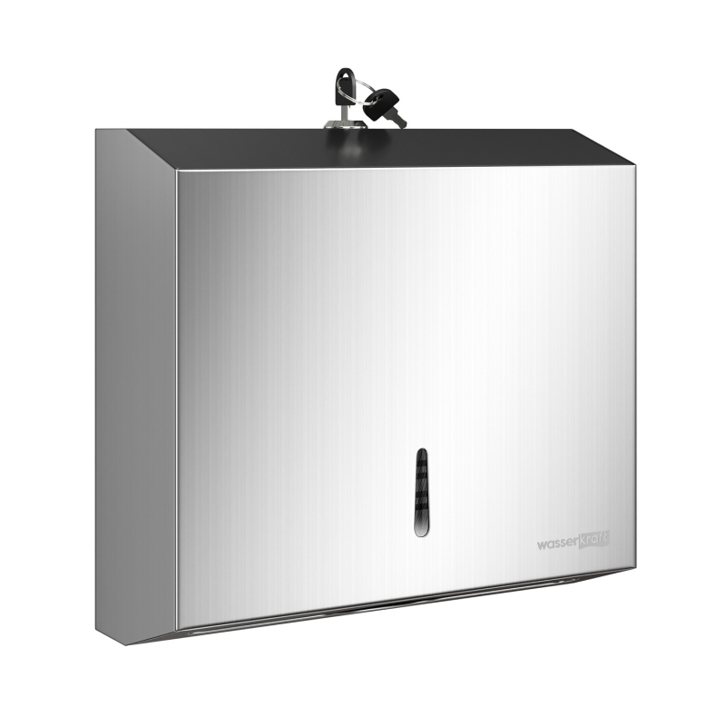 Диспенсер для бумажных полотенец WasserKraft K-10091 хром