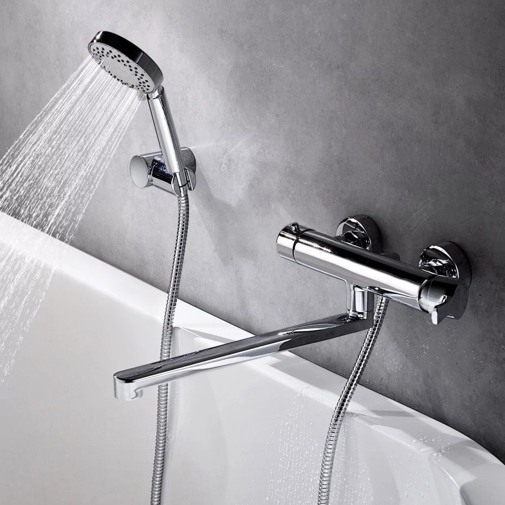 Смеситель для ванны WasserKraft Berkel 4802L хром от магазина Vanna-Vanna.ru!