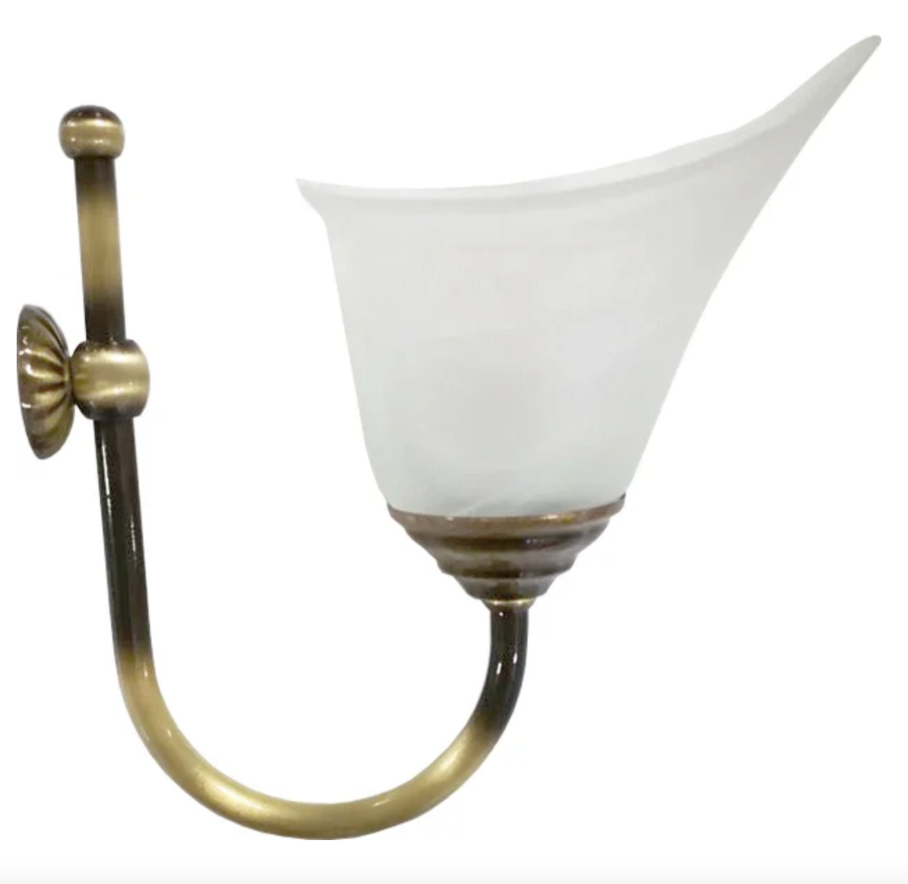 Зеркало ValenHouse Лиора 90 слоновая кость, бронза