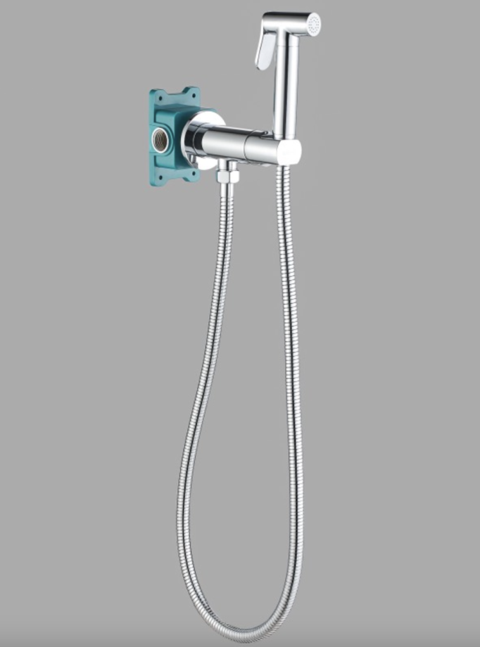 Смеситель с гигиеническим душем ALMAes Agata AL-877-01 хром