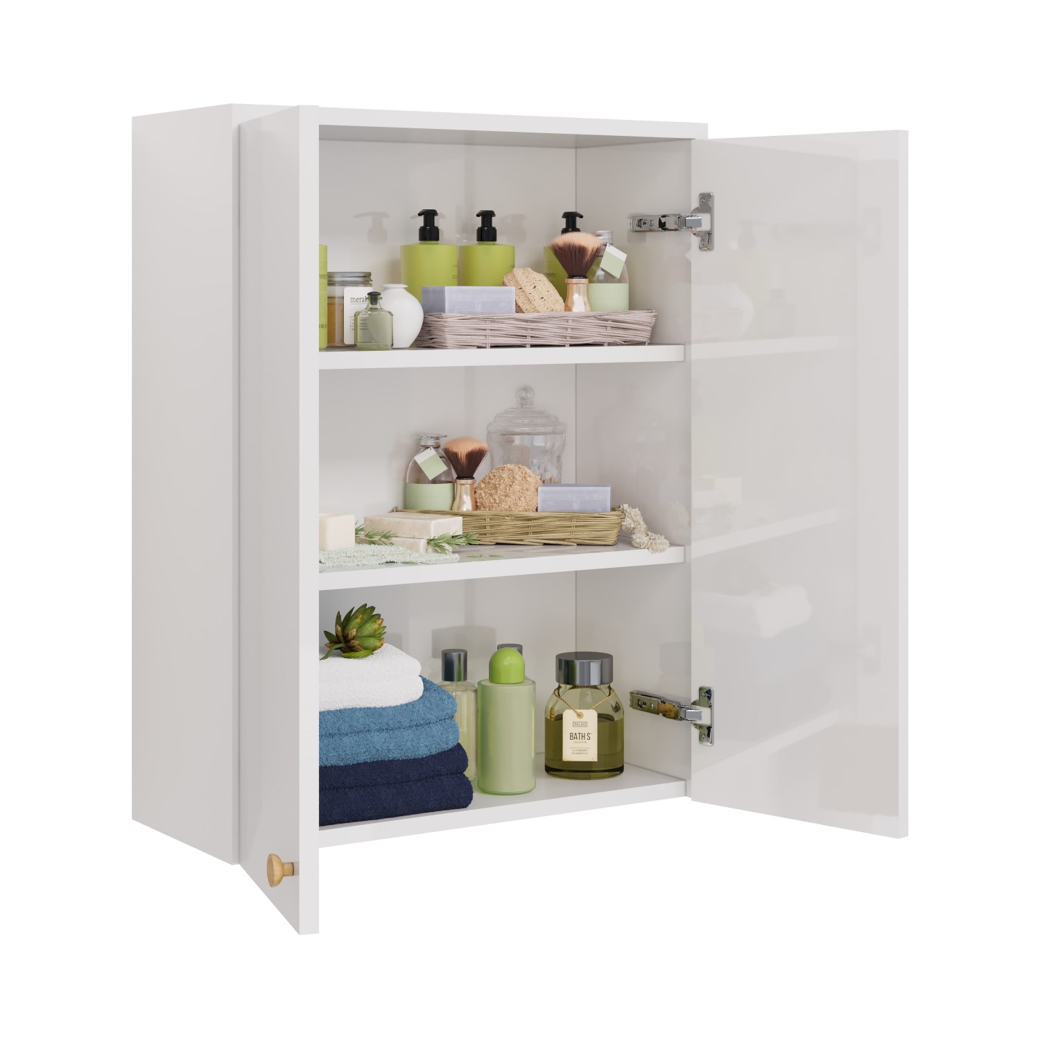 Шкаф подвесной Dreja Luno 60 см, белый