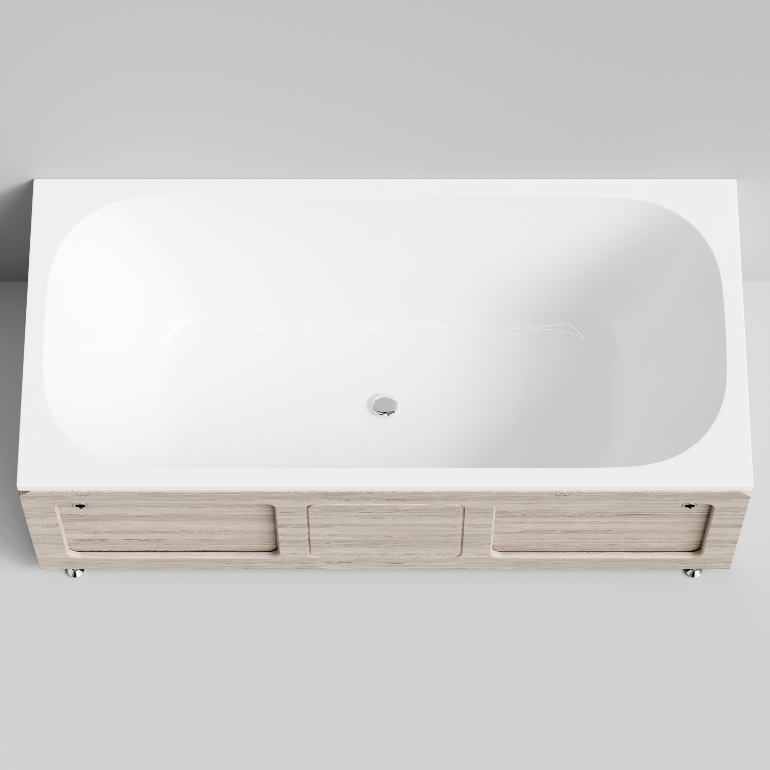 Экран под ванну Vod-ok Хит 180 раздвижной Дубослив ореховый светлый