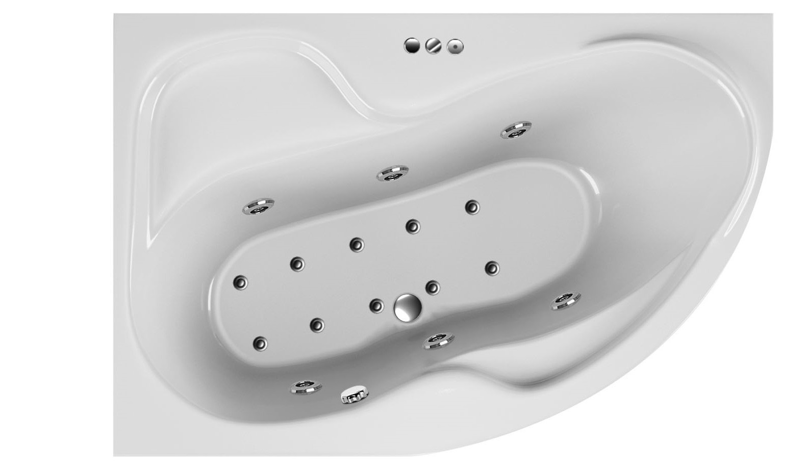 Ванна акриловая Relisan Adara 170х100 L левая