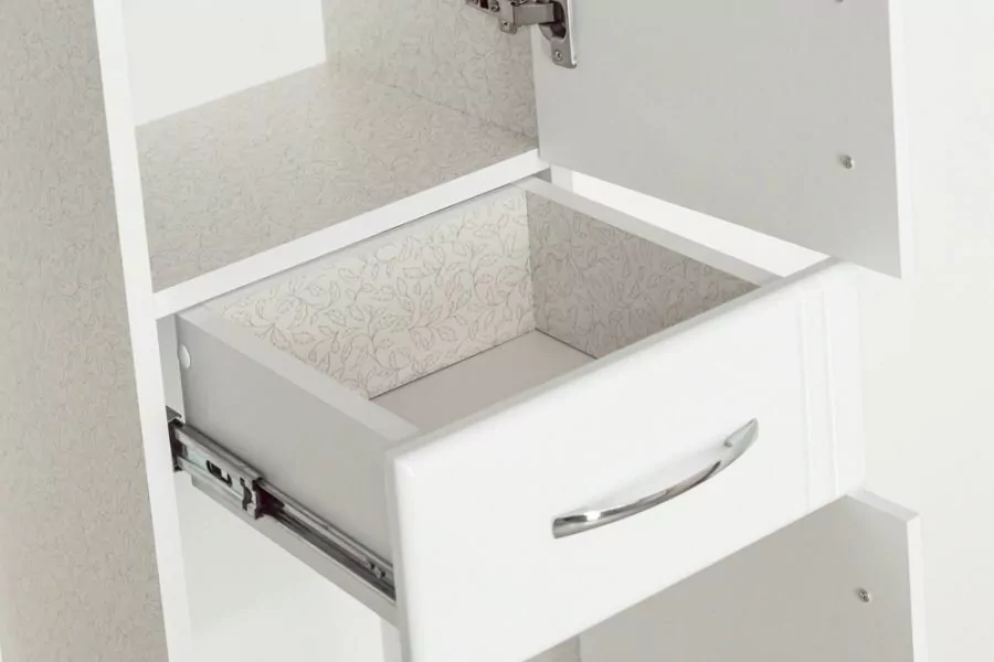 Пенал Style Line Стандарт 54 напольный, с корзиной для белья