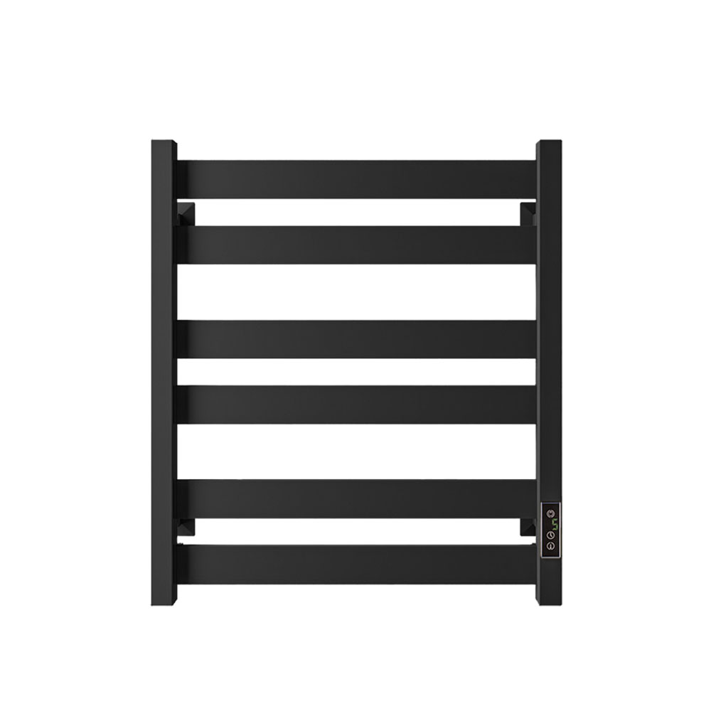 Полотенцесушитель электрический Veconi Piatto P6050B 500х600, черный