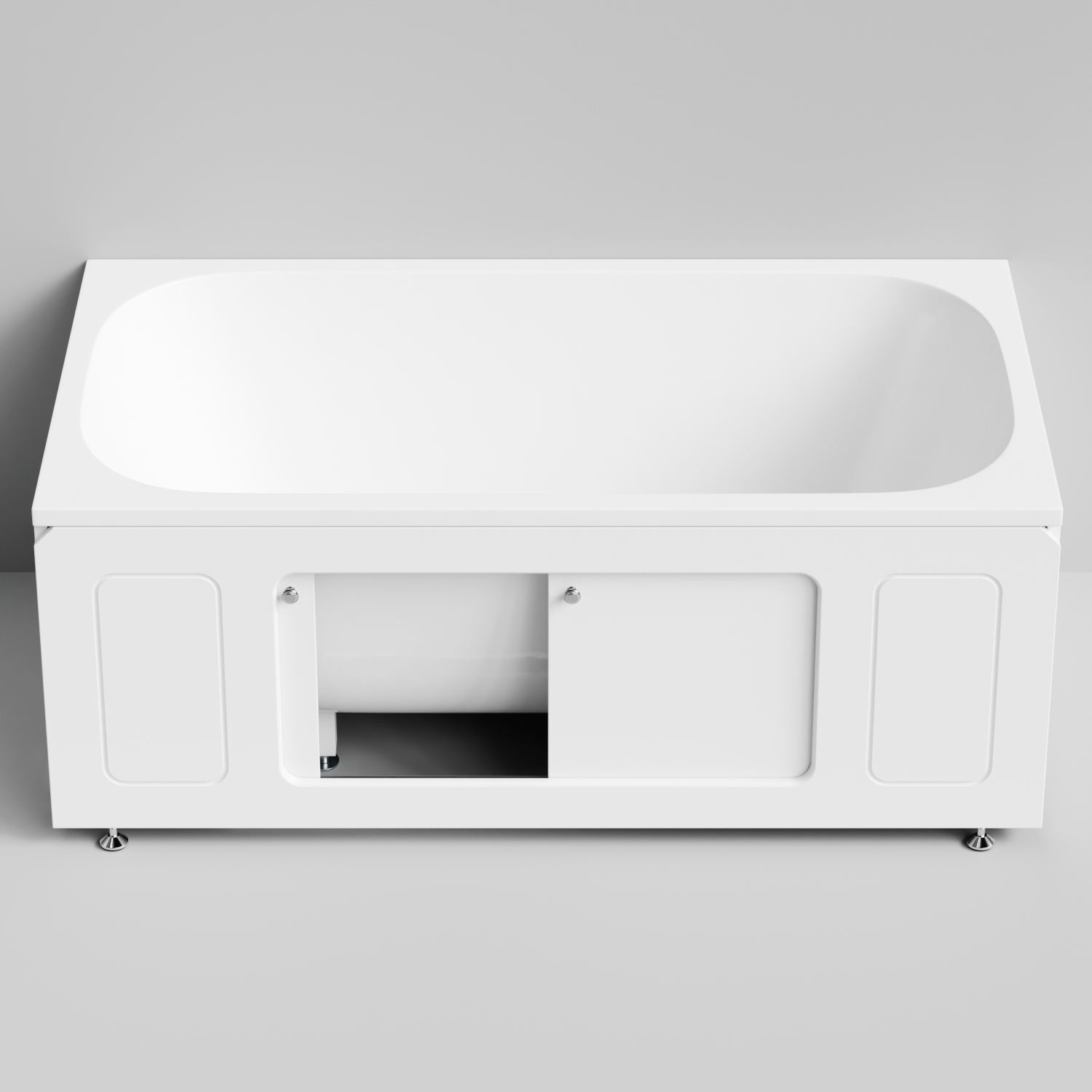 Экран под ванну Vod-ok Лидер 150 раздвижной белый + 15 цветов