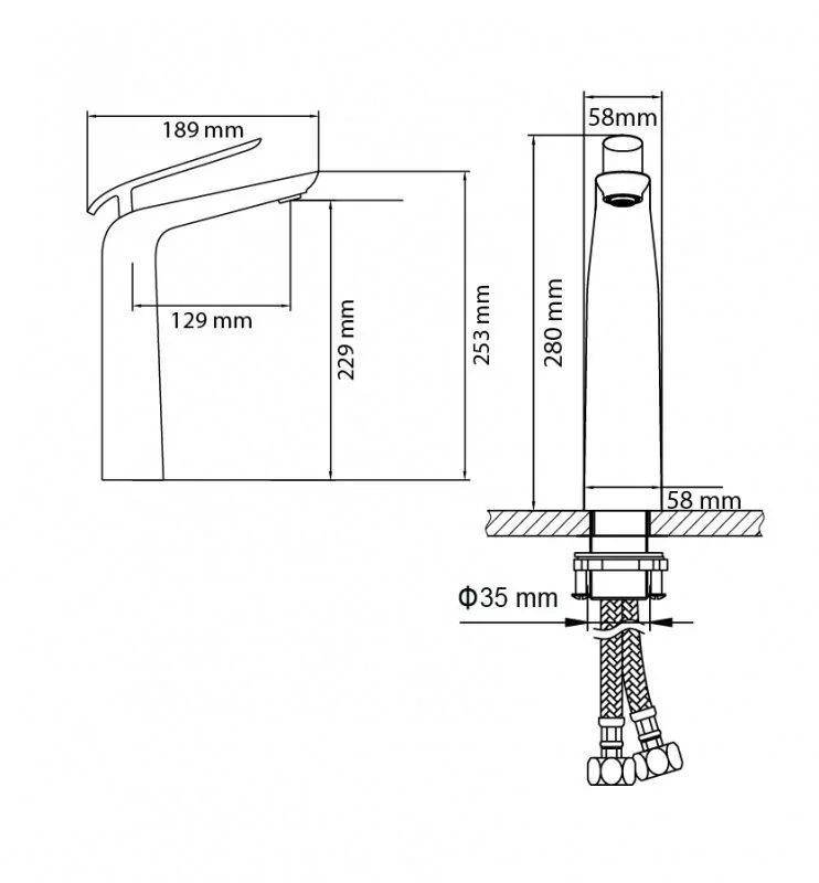 Смеситель для раковины Timo Olivia 3211/03F