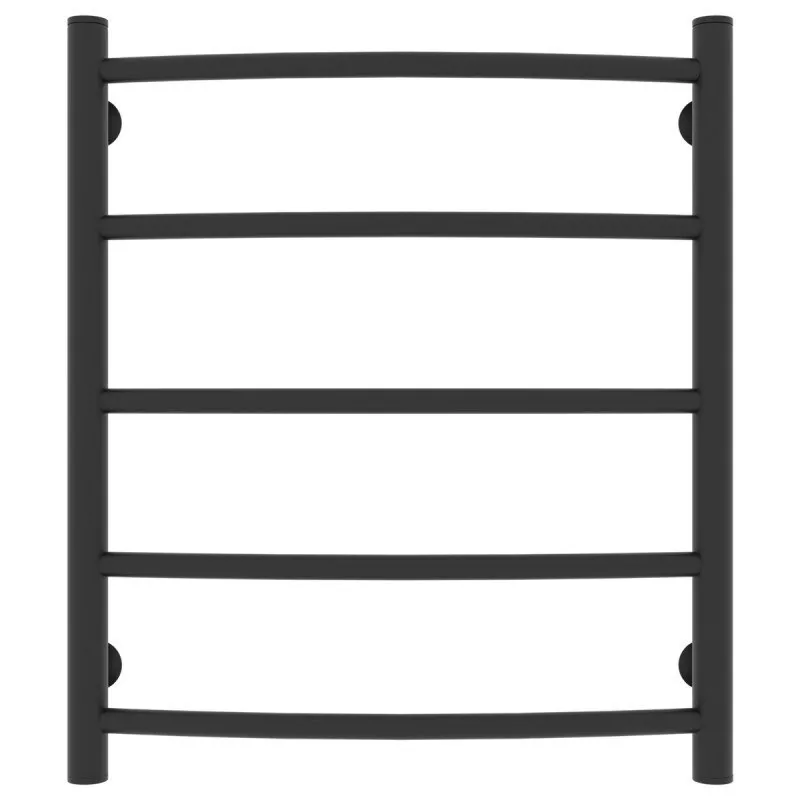 Полотенцесушитель водяной Laris Классик П5 500х600 черный матовый