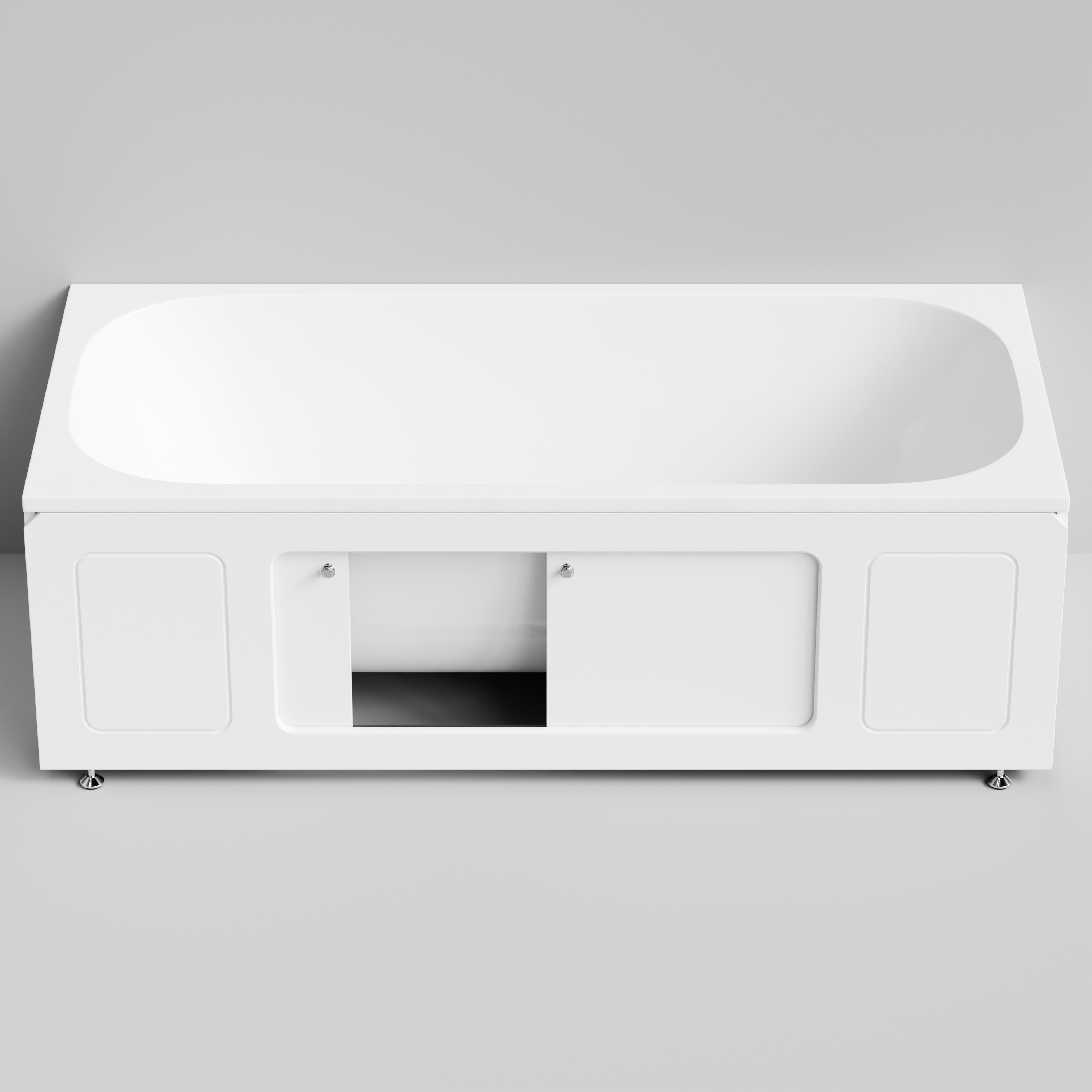 Экран под ванну Vod-ok Лидер 180 раздвижной белый + 15 цветов