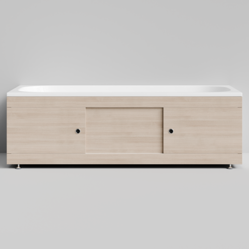 Экран под ванну купе Vod-ok 180 раздвижной см дуб