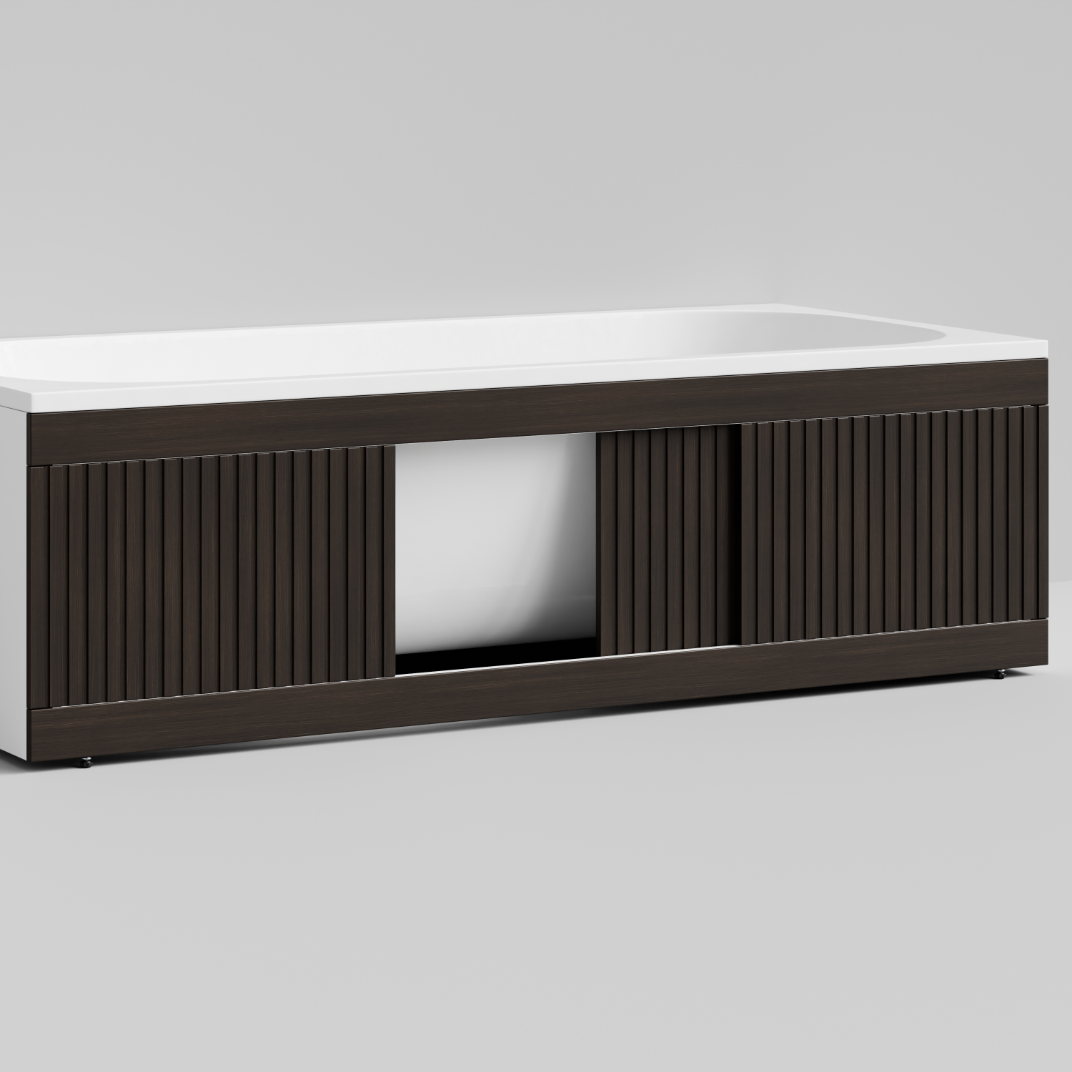 Экран под ванну Vod-ok Тач 180 раздвижной Палисандр