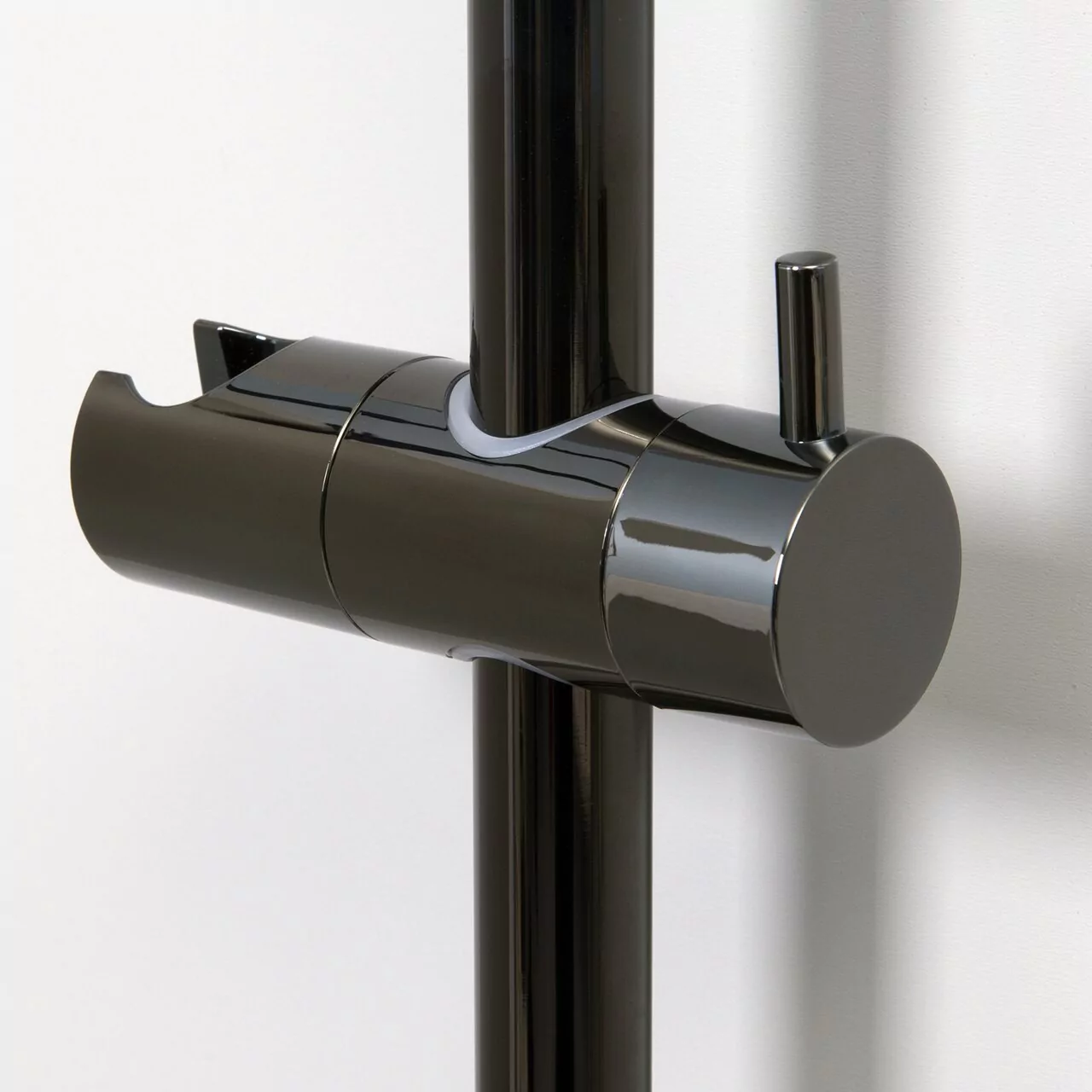 Штанга для душа WasserKraft A191 Glan черный глянец