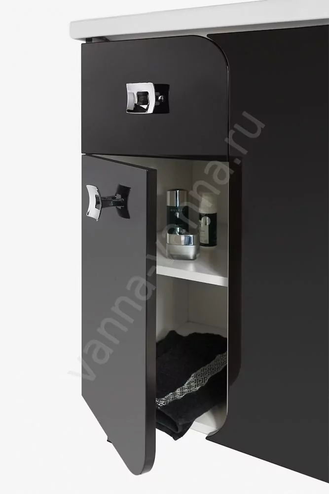 Тумба с раковиной Vod-ok Elite Арнелла 80 напольная, белая