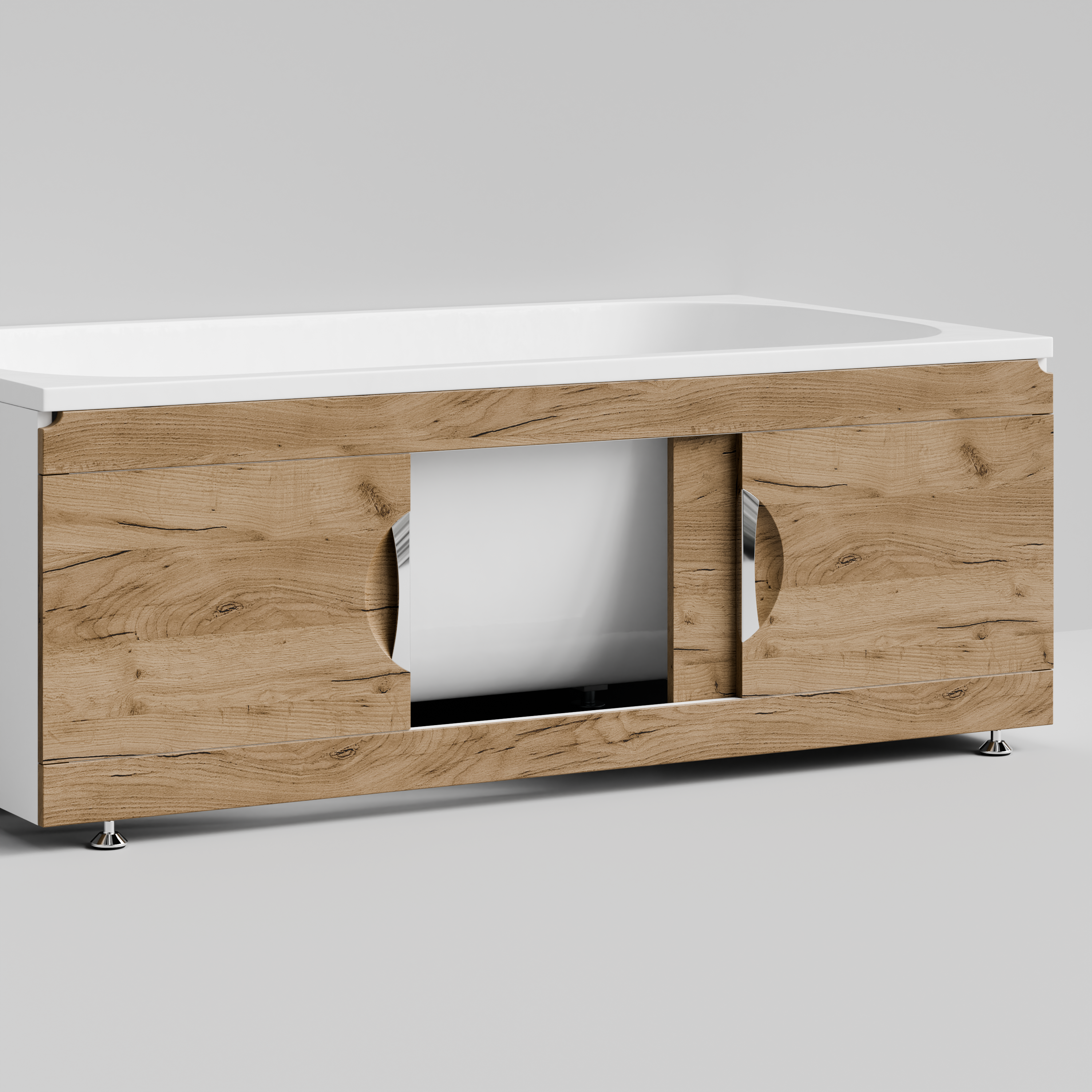 Экран под ванну Vod-ok Топ 150 раздвижной Дуб Тортуга